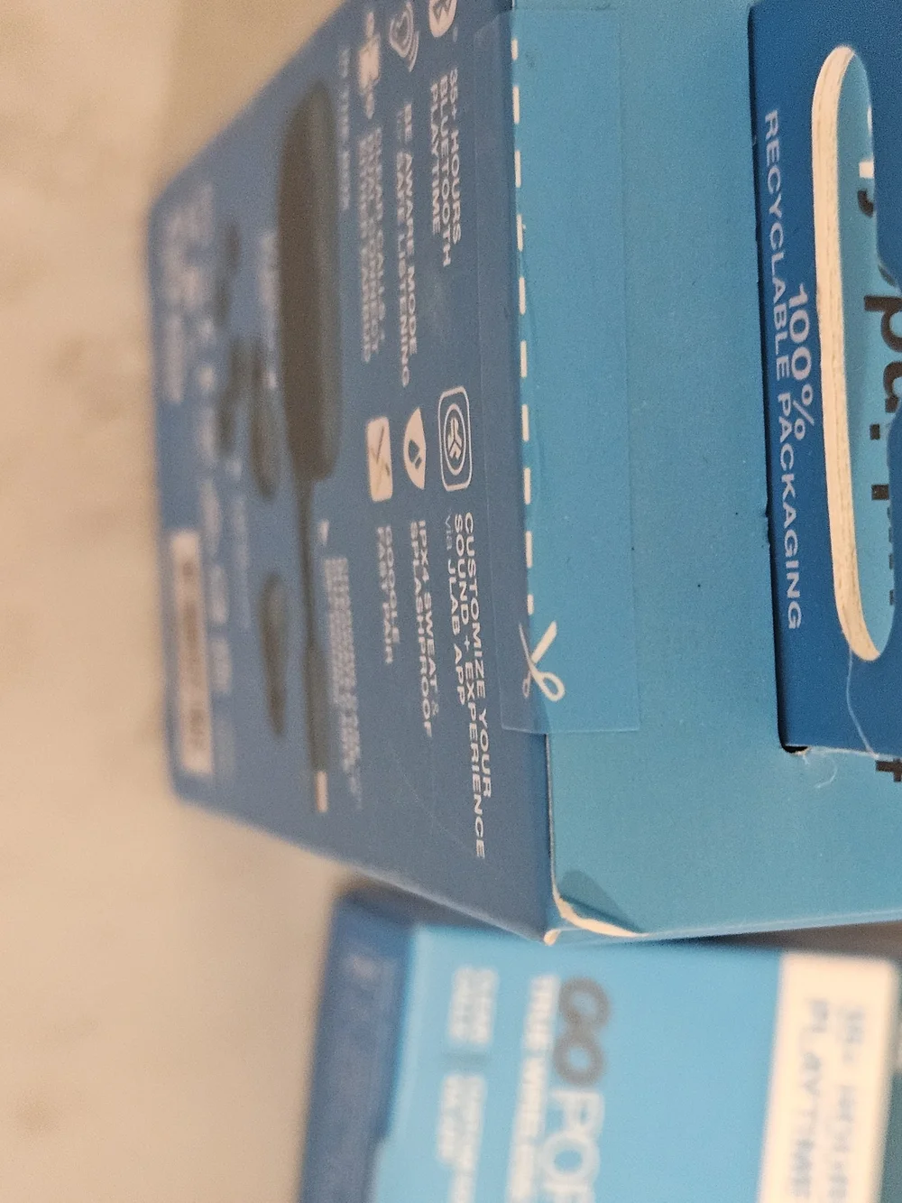 Go Pop+ True Wireless Earbuds in Teal Packaging (Set of 4)